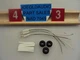 NAD 7045/7060 Receivers Replacement (NEW) Meter Lamps (3) Heat Shrink & Grommets