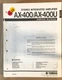 Yamaha AX-400 AX-400U Amplifier  Service Manual *Original*