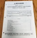 Mitsubishi DP-309/DP-409R Disc Player Service Manual - Original