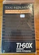Vintage Texas Instruments TI-60X Scientific Calculator MANUAL (2)
