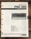 Yamaha PSS-460 PortaSound Keyboard Service Manual *Original*