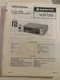 Sanyo VCR 7200 Color Video Cassette Recorder Beta Service Manual M1