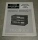 FISHER STANDARD SYSTEM-8610 CA-856 FM-855 CR-W855 OPERATING INSTRUCTIONS MANUAL