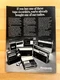 1972 Print Ad Panasonic Cassette Tape Recorders RQ-430AS RQ-436S RQ-437S RQ-438S