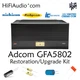 Adcom GFA-5802 amplifier amp restoration recap upgrade kit repair capacitor