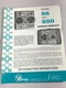 Vintage Viking 88 and 880 Stereo Tape Recorder Sales Brochures