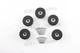 5 New FEET w/ hardware for Sansui AU-9900G-801, G-801DB, Heavy-Duty Foot Parts