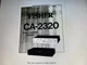 Fisher Ca-2320 Service Manual Digital