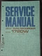 AKAI 1720W 1720L Tape Recorder Service Manual Original