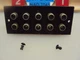 NAD 7045/7060 Receivers RCA Jack Panel & Pins Tested Parting Out Entire 7045