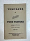 TUBE DATA FOR HICKOK TUBE TESTERS MODEL 510X 530 550X - 1950's, B195