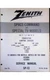Zenith SP-13 Space Command TV Service Manual L M Chassis 300 400 Series 1960s
