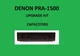 Stereo Preamplifier DENON PRA-1500 Repair KIT - all capacitors