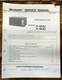 Sharp R-4K52 R-4K82 Microwave  Service Manual *Original*