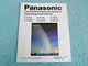 VINTAGE PANASONIC COLOR VIDEO PROJECTION TV SYSTEM OWNERS OPERATING MANUAL.