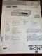 SONY CDP-200 CDP200 Service Manual FROM THE USA **ORIGINAL**