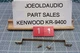 Kenwood KR-9400 Receiver Meter Mounting Bracket & Screws Parting Out KR-9400