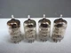   6AS6  RCA  radio guitar amplifier vacuum tubes Lot of 4,   tested strong