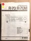Yamaha R-70 R-70M Receiver  Service Manual *Original*