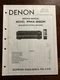 Denon Model PMA-680R Integrated Amplifier Amp Service Manual Original Genuine