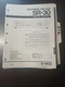 Yamaha SR-30 Service Manual Original Repair Book Processing Amplifier