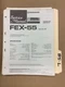 Pioneer Fex-55 service manual original repair book car stereo radio