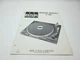 BSR Service Manual for Model C-182 Turntable Record Changer User Guide