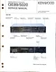 Kenwood GE89 / 5020: Stereo Audio Graphic Equalizer EQ: Service & Repair Manual.