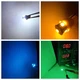 (4)WEDGE BASE LEDs/8V/DIAL/AA-1135 AA-1150 AA-1175 AA 1200 AA-1115 AA-1125/Akai
