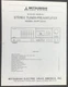 MITSUBISHI M-PF3200 Tuner Pre-Amplifier Service Manual Photocopy
