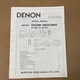 Denon DCM-360/260 Stereo CD Player Service Manual