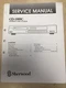 Sherwood Service Manual for the CD-1000C CD Player ~ Repair