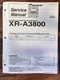 Pioneer XR-A3800 Receiver Service Manual *Original*