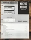 Nikko NR-700 NR-800 Receiver Service Manual *Original*