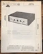 Sherwood S-1060 Amplifier  Service Manual *Original*