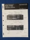 Kenwood KA-770D Integrated Amp Service Manual Factory Original The Real Thing