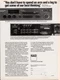 NAD - 7225 PE Receiver - Original Magazine Ad - 1989