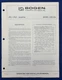 Original Bogen CHS-20A Amplifier Operating Manual with Schematic