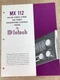 Vintage McIntosh MX 112 Stereo Tuner Preamp 1960's Marketing Brochure 