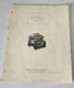 Hammond Organ A-100 Original Owners Manual Service Information Schematics