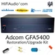 Adcom GFA-5400 restoration recap service kit fix repair filter capacitor rebuild