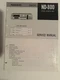 Nikko ND-800 Stereo Cassette Deck Service Manual