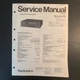 Technics SU-AV55 - AV Amplifier ORIGINAL Service Manual - 1988