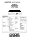 Service manual for Onkyo P-303