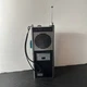 LAFAYETTE HE-410 10 TRANSISTOR 3 CHANNEL WALKIE TALKIE. untested