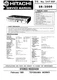 Service Manual Guide For Hitachi SR-2000