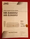 JVC Owners Manual Instructions VCR HR-S4600U HR-S3600U