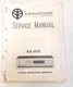 Kenwood KA-500 Amplifier  Service Manual *Original*