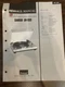 SANSUI SR-333 SR333 TURNTABLE Service Manual **ORIGINAL**