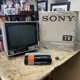Vintage Rare Sony TV-110U Solid State All Channel TV Japan *READ*